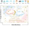 Custom Twinkle Twinkle Little Star Gender Reveal Backdrop 8x6ft Pink Blue Little Stars Baby Shower Background Glitter Gold Stars Moon Baby Reveal Surprise Party Photoshoot Banner