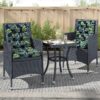 42” x 21” Hawaii Back Chair Outdoor Seating Cushions, Durable Polyester