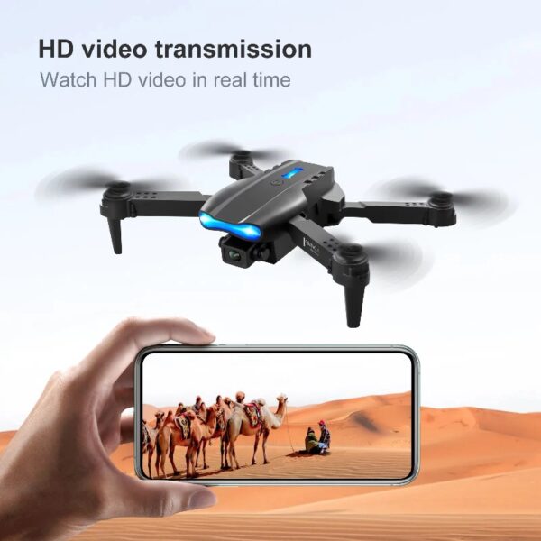 98e9c6f539ba428db8f9b33001578167 Drone with 4K HD Dual Camera for Adults Kids, RC Quadcopter with 2 Modular 1800mAh Batteries for 30 Mins Long Flight