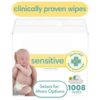 Sensitive Baby Wipes Unscented, 12 Pack, 1008 Total Count (Select for More Options)