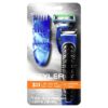 Fusion Men's Precision Beard Trimmer, Razors and Edger, Blue