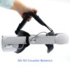 Elite Strap Battery 10000mAH for Meta Quest 2 Extend 8hrs Playtime, Replacement for Elite Head Strap