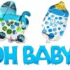 8 Colorful Oh Baby It'S A Boy Party Favors Balloon Bundle 16