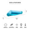 Shaka Sling XL Pool Float, Doubled-Sided Mesh, Quick Draining Fabric, No Inflation Needed, Sweet Shells Berry