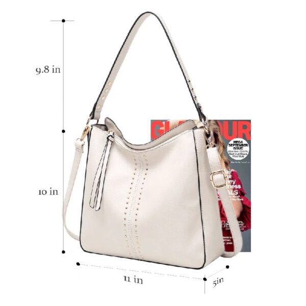 Hobo Bag for Women Crossbody Purse and Handbags Ladies Chic Shoulder Bags, Red