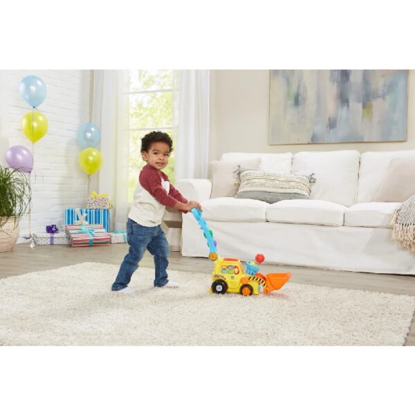 Pop-a-Balls Push & Pop Bulldozer with Accessories, Baby and Toddler Toys