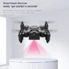 4K Foldable Mini Drone for Kids, Drone with Camera, Portable RC Quadcopter with Altitude Hold 3D Flips and Headless Mode Easy to Fly