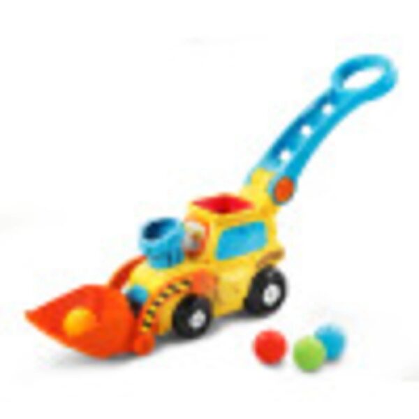 Pop-a-Balls Push & Pop Bulldozer with Accessories, Baby and Toddler Toys