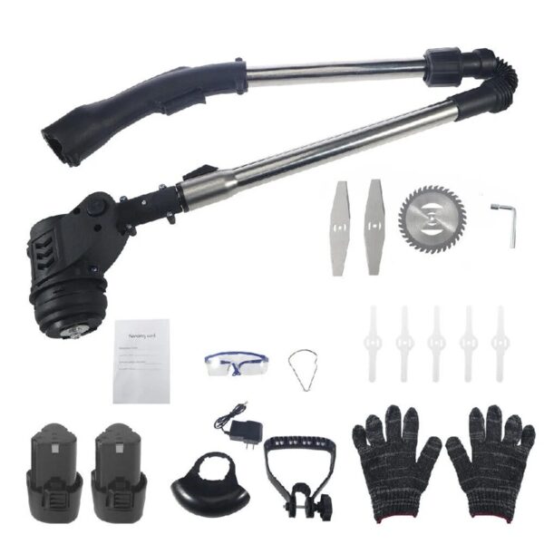 Cordless Weed Eater 900W Electric Brush Cutter Lawn Edger Grass String Trimmer