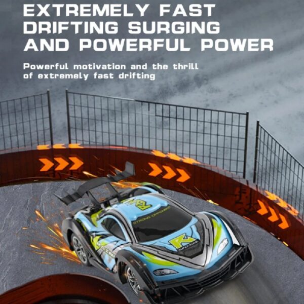 RC Car for Kids, 1:18 Remote Control 2.4Ghz High Speed Race Drifting Cars for Christmas Gift Toy