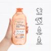 (3 pack) SkinActive Micellar Gentle Peeling Water Facial Cleanser, 13.5 fl oz