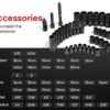Mechanic Tool Kit, Drive Socket Set, 46 Pieces, with 72 Teeth Reversible Ratchet, Metric/SAE