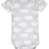 Assorted Short Sleeve Onesies Bodysuits, 8pk (Baby Boy or Baby Girl Unisex)