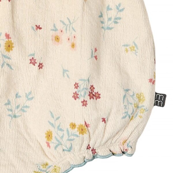 By Gerber Baby Girl Bubble Romper with Flutter Sleeves, Sizes 0/3 Months - 24 Months