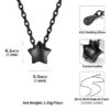 Dainty Heart Necklace Sterling Silver Charm Necklace Pendant Jewelry Gift for Women Mom