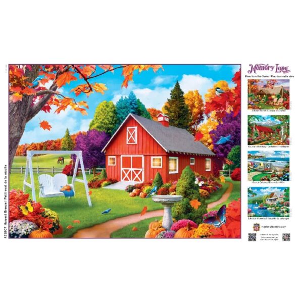 300 Piece EZ Grip Jigsaw Puzzle - Harvest Breeze - 18