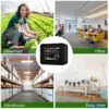 Air quality detector,PM2.5 PM1.0 PM10 13-in-1 Indoor Air Quality TVOC PM2.5 PM1.0 Humidity Temperature CO₂ TVOC PM2.5 Meter Offices 13-in-1 - Alarm Timer Temperature - Time Stopwatch - Alarm