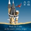 Harry Potter Hogwarts Castle Owlery Toy, Wizarding World Fantasy Toy for Girls and Boys, Harry Potter Toy Playset with 3 Characters, Birthday Gift Idea for Kids Ages 8 and Up, 76430