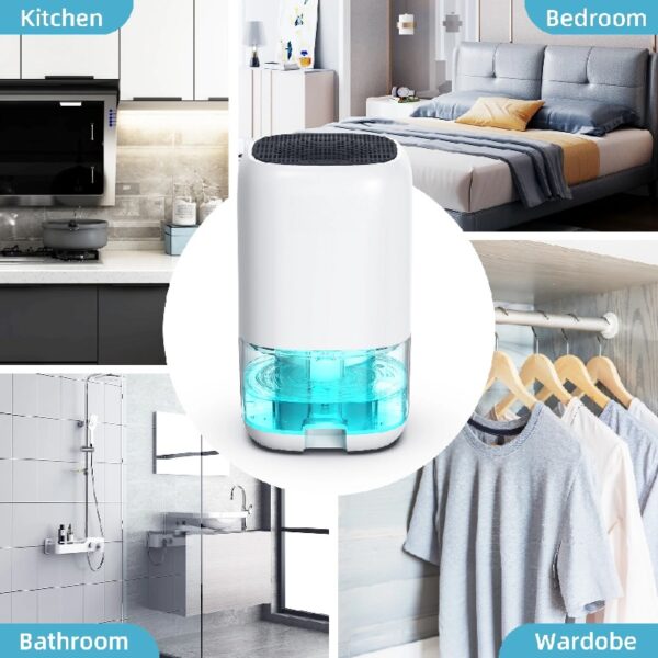 Dehumidifier,280 sq.ft Dehumidifier for Room,35oz Portable Water Tank,Ultra Quiet with Auto Shut Off