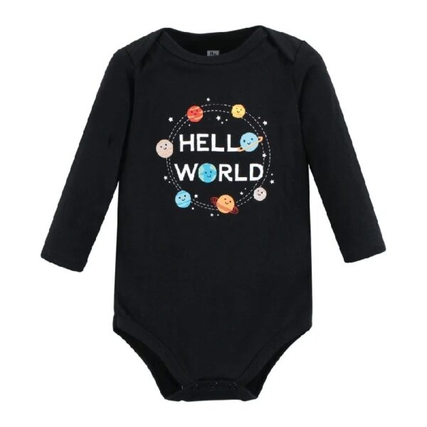 Cotton Long-Sleeve Bodysuits, 7-Pack, Preemie-24 Months