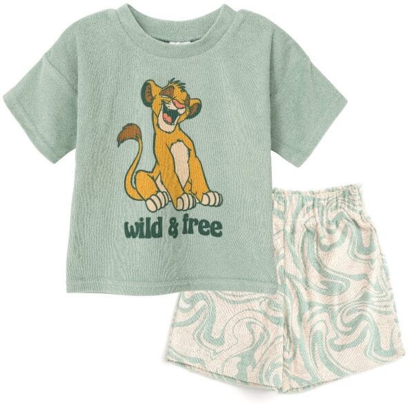 Mickey Mouse Little Boys T-Shirt and Shorts Outfit Set Toddler to Big Kid