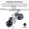 T12 in-Ear Wireless Earbuds Bluetooth 5.3 Headphones with 32EQ Mode,Stereo Bass Bluetooth Earbuds with ENC Noise Cancelling Mic,55H Play,IPX8 Waterproof,Wireless Charging for Home,Sports,Travel