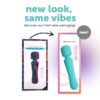 Vibrating Soft Touch Wand, 10 Vibration Settings, Waterproof