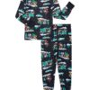 Character Toddler Christmas Snug Fit Top and Pants, 2-Piece Pajama Set, Sizes 12M-5T