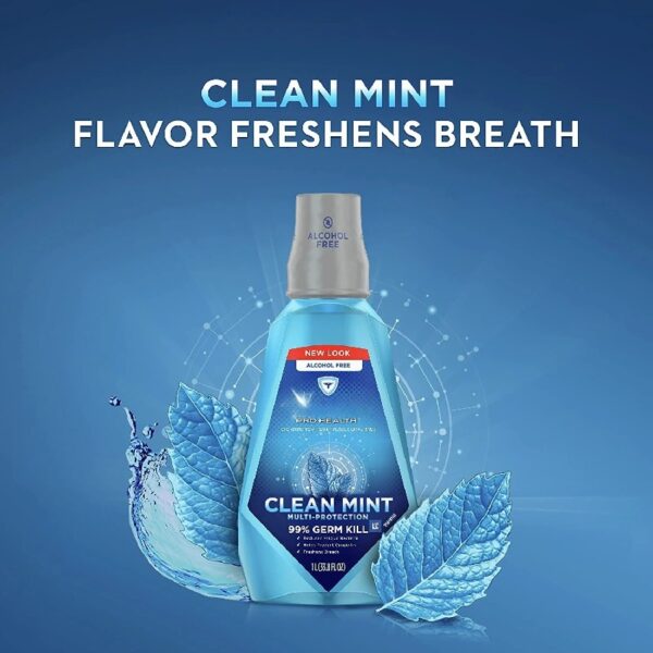 3 Pack - Pro-Health Oral Rinse Refreshing Clean Mint 250 mL Each