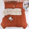 Light Weight Down Alternative Comforter Set, Queen, Green, Reversible