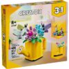 Creator 3 in 1 Flowers in Watering Can Building Toy Set - Fun, Creative Activity for Kids, Girls and Boys, Ages 8+ - Building Options for Rain Boots or Birds - Cute Birthday Gift Idea - 31149