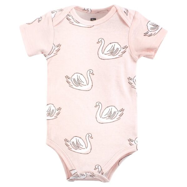 Short Sleeve Bodysuits, 5-Pack, Newborn- 24 Months