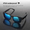 Unisex Smart Sunglasses with Bluetooth, Black