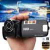 IFCOW Full HD 1080P 16x Zoom Digital Video Camera Camcorder Camera Recorder w/Mic & Speaker