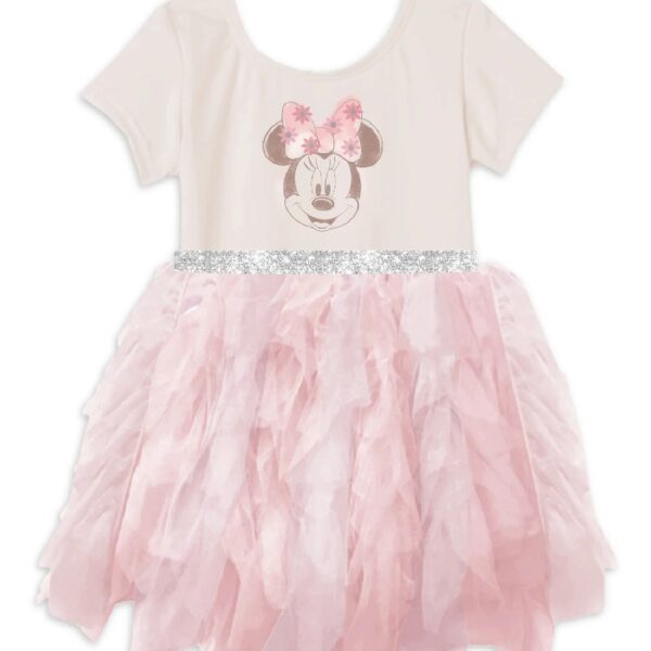 Disney Frozen Toddler Girl Short Sleeve Tutu Dress, Sizes 12M-5T