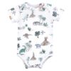 Short Sleeve Bodysuits, 5-Pack, Newborn- 24 Months