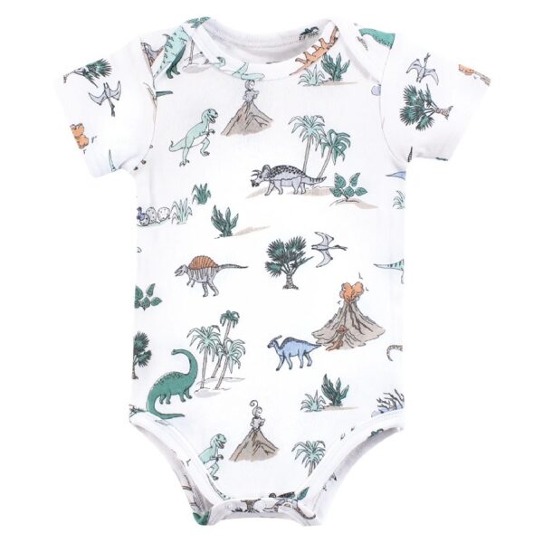 Short Sleeve Bodysuits, 5-Pack, Newborn- 24 Months