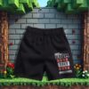 Creeper Boys 3-Piece Set - Short Sleeve Graphic T-Shirt, Shorts & Socks - Complete Summer Outfit for Kids (Sizes 4-16)