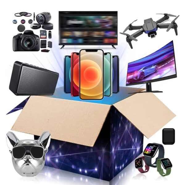 FYHALE Pallets for Sale Liquidation Unclaimed Returns Electronic Parcels and Ships Randomly 3-20 Products Black