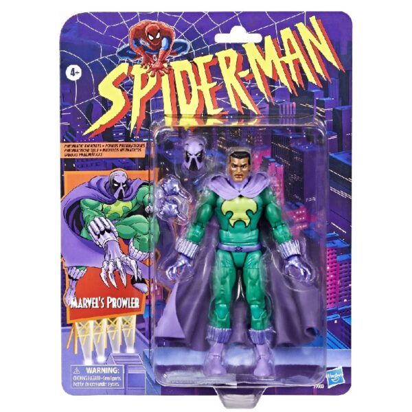 Legends Series  Prowler, Spider-Man: The Animated Series Action Figure (6”)