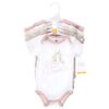 Short Sleeve Bodysuits, 5-Pack, Newborn- 24 Months