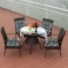 Outdoor Patio Cushion, Rocking Chair Cushion Set, Tufted Pads, Set of Upper and Lower with Ties Pack of 2 (2 Sets) - Back 21