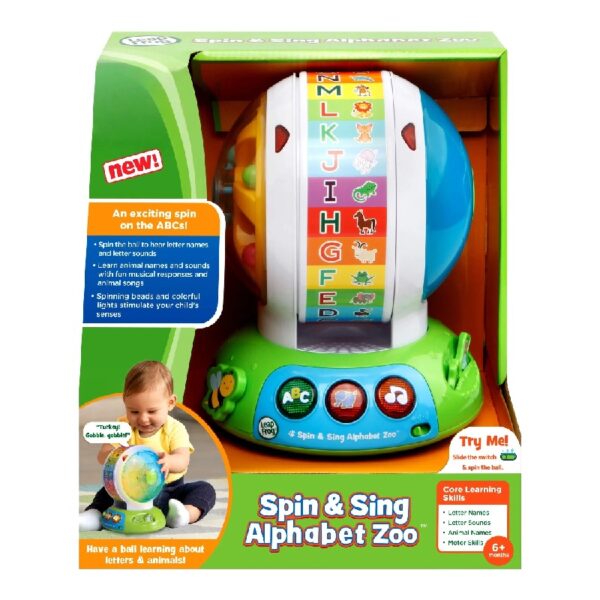 Spin & Sing Alphabet Zoo Baby and Toddler Toys