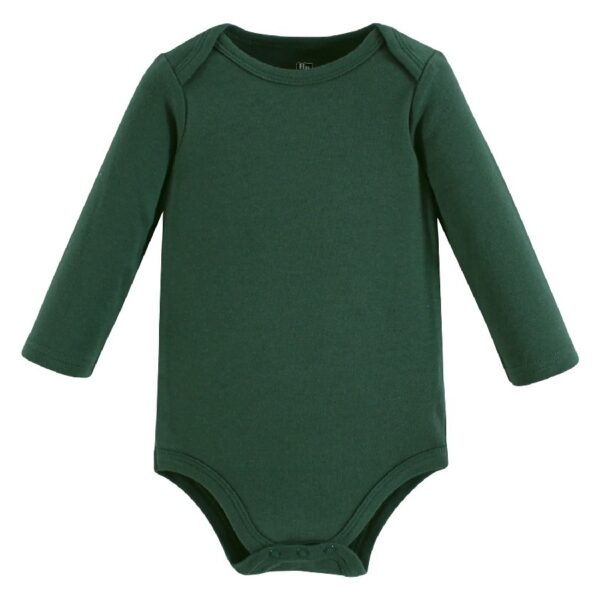 Cotton Long-Sleeve Bodysuits, 5-Pack, Newborn- 24 Months