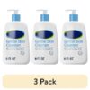 (3 pack) Gentle Skin Cleanser for Dry to Normal Sensitive Skin, 8 oz