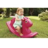 a3a21427e5494e36b5d4b331000179b2 Kids Rocking Horse in Magenta, Classic Indoor Outdoor Toddler Ride on Toy, Kids Boys Girls Ages 12 Months to 3 Years