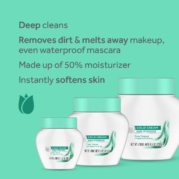(3 pack) Cold Cream Cleanser & Make-Up Remover 9.5 oz