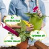 10lb of  100% Organic Coco Coir Bricks with Low EC and pH Balance High Expansion Coco Fiber for Herbs, Flowers,Plants Gardening Renewable Coconut Soil
