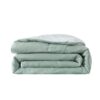 7 Piece Reversible Bed in a Bag Comforter Set with Sheets, Black, Queen