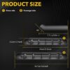 Rear Seat Vent Deflectors for 2014 to 2019 Chevrolet Silverado and GMC Sierra, Directional Air Vent Deflectors for Rear Passenger